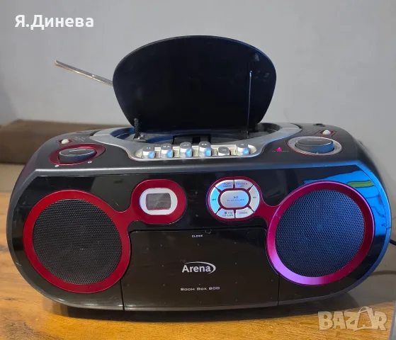 Радио-касетофон Arena , снимка 2 - Радиокасетофони, транзистори - 56546474