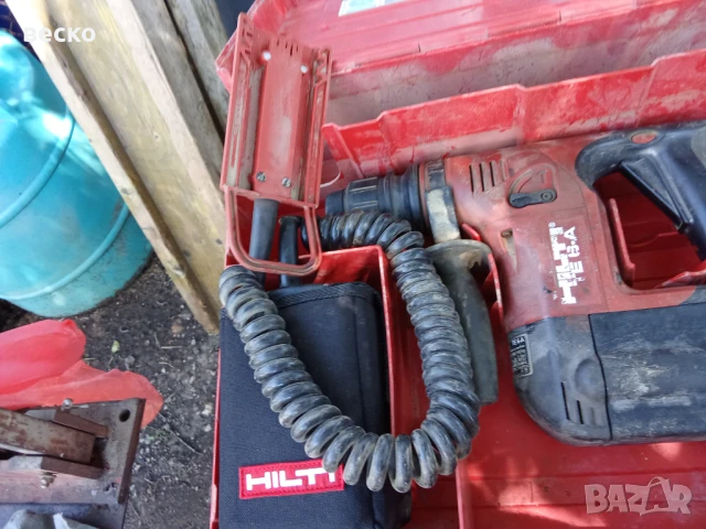 2 перфоратора Hilti комплект с батерий, снимка 5 - Перфоратори - 51073624