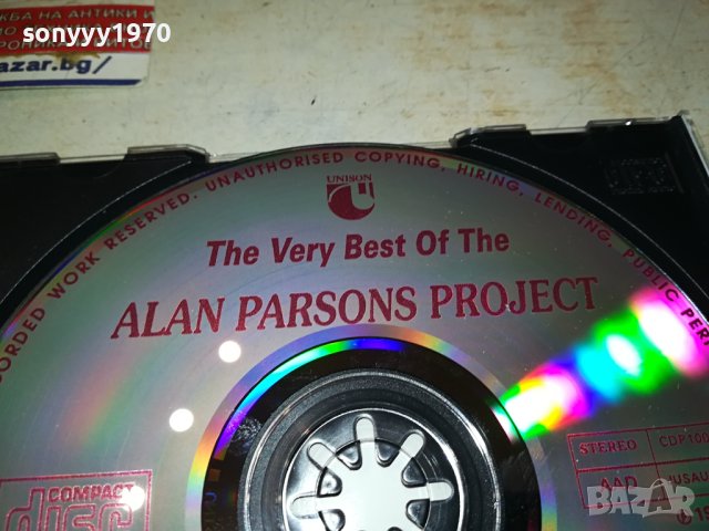 THE ALAN PARSONS PROJECT-UNISON CD 1010231049, снимка 14 - CD дискове - 42505790