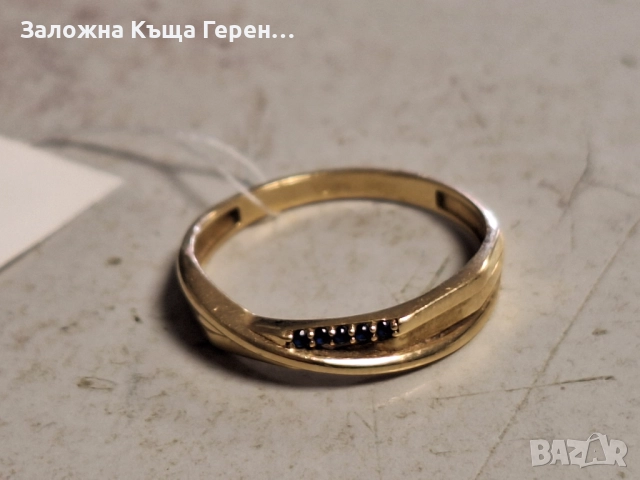 Златен пръстен 1,74гр.14к., снимка 2 - Пръстени - 52440250