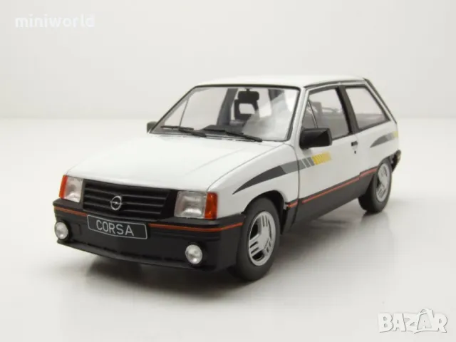 Opel Corsa A SR 1985 - мащаб 1:24 на Whitebox моделът е нов в кутия, снимка 1