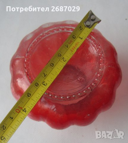 Куче мастилница, стара СТЪКЛЕНА МАСТИЛНИЦА червена мастилница стъкло и попивателна, снимка 8 - Други ценни предмети - 30858266