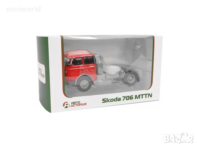 Skoda LIAZ 706 MTTN влекач - мащаб 1:43 на Авто История моделът е нов в кутия, снимка 5 - Колекции - 50090165