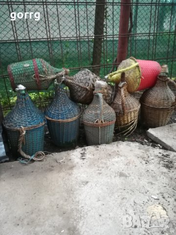 Дамаджани-стъклени, снимка 3 - Буркани, бутилки и капачки - 37078632