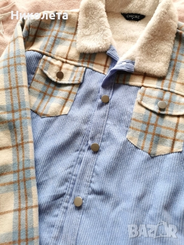 Дамско яке с копчета, снимка 5 - Якета - 51856994