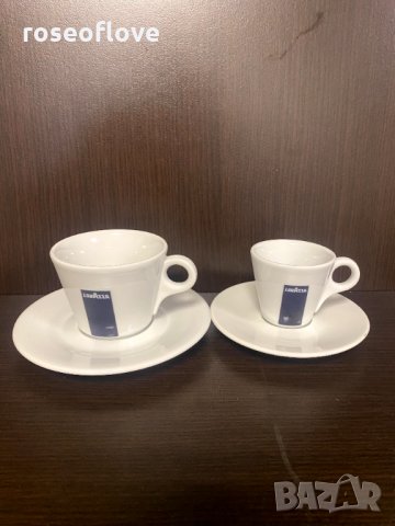 Лаваца / Lavazza оригинални италиански порцеланови чаши за кафе и капучино, снимка 6 - Чаши - 32114306