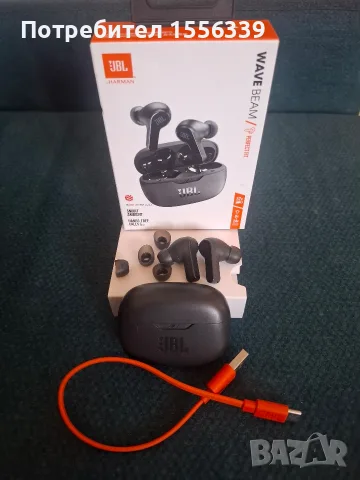 Безжични слушалки JBL Wave Beam, снимка 2 - Bluetooth слушалки - 56485854