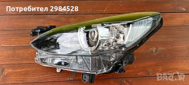 Фар за Mazda 2 LED / Фар за Мазда 2 ЛЕД, снимка 7 - Части - 49926813