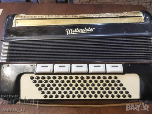 акордеон WELTMEISTER - 96 БАСА, снимка 4 - Акордеони - 53987323
