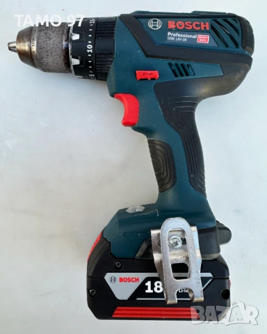 BOSCH GSB 18V-28 - Акумулаторен ударен винтоверт като нов!, снимка 3 - Винтоверти - 53308314