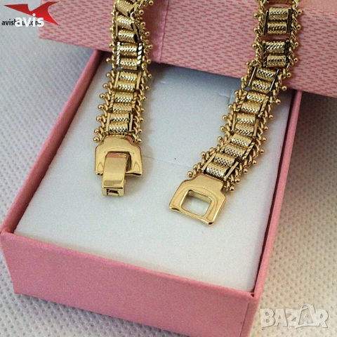 Гривна с 14К златно покритие 234841, снимка 2 - Гривни - 53172207