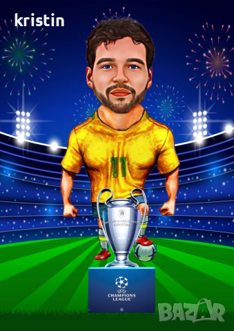 Карикатура по ваша снимка, снимка 9 - Картини - 36555632