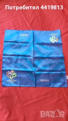 Футболен шал Световно 2006 Германия FIFA World Cup Germany официален мърч + ПОДАРЪК бандана кърпа, снимка 7 - Фен артикули - 55963803