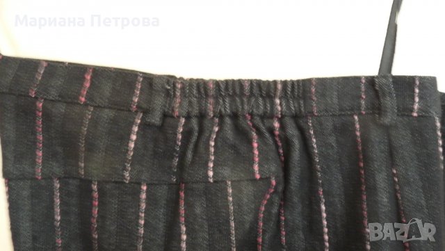 Дамски понталони 2 вида - 7/8 от дънков плат и вълнен, снимка 2 - Панталони - 37816665