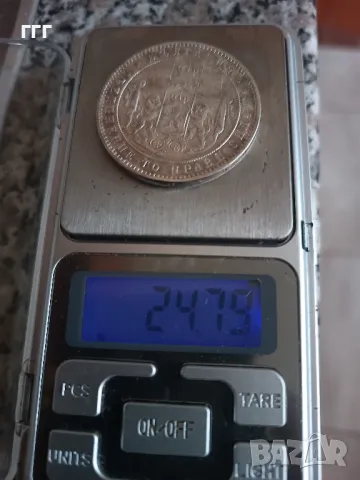 5 лева 1884, снимка 4 - Нумизматика и бонистика - 49627559