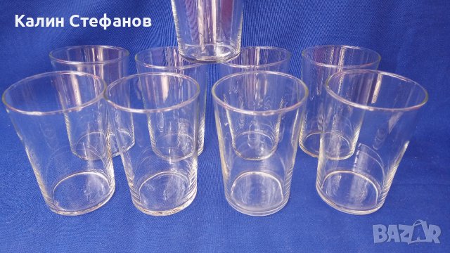 Стакани за чай, топлоустойчиви, тънкостенни, полски – 9 бр, снимка 4 - Чаши - 42776311