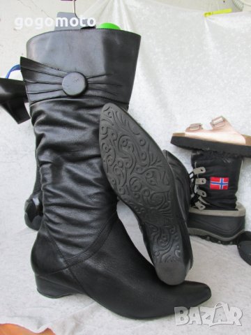 КАТО НОВИ дамски  ботуши Janet D.® Dress Boots in 41  original women boots, N-40 - 41, снимка 16 - Дамски ботуши - 38899103