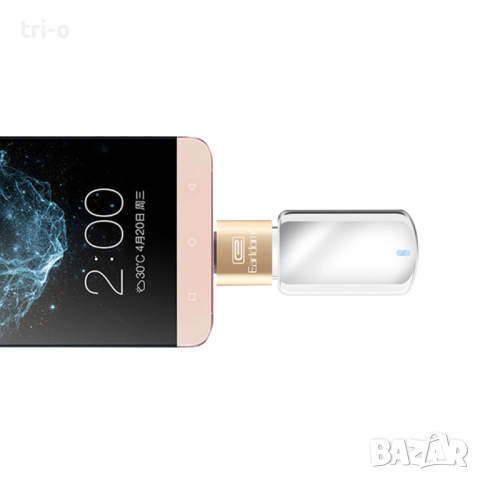 Earldom Преходник USB F 3.0 към Type-C OTG, снимка 4 - Кабели и адаптери - 52425089