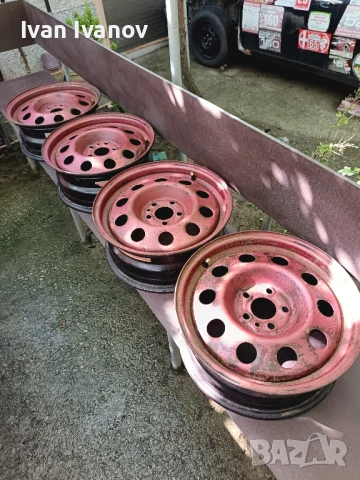 Стоманени джанти 15 цола 5х98 заАлфа 156, 147 и ГТ, снимка 11 - Гуми и джанти - 50496610