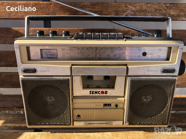 Радиокасетофо SENCOR S-4440-функционален!