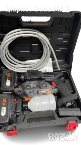 Мощна Акумулаторна водоструйка с 2 батерии по 48V 