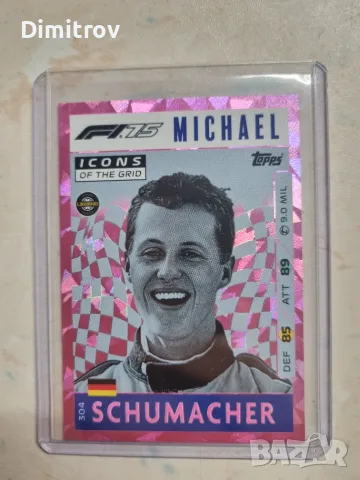Michael Schumacher #304 Pink Parallel 