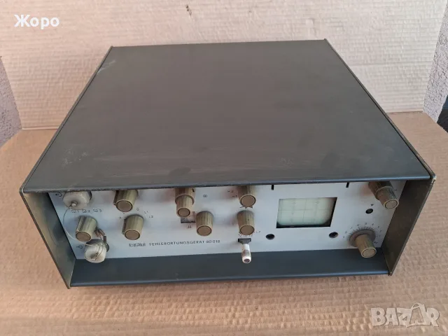 Старинен осцилоскоп осцилограф 80те ГДР RFT, снимка 7 - Друга електроника - 56452697