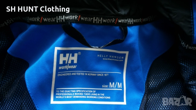 HELLY HANSEN WATERPROOF Chelsea Work Jacket размер M работно яке водонепромокаемо W4-289, снимка 14 - Якета - 51993773