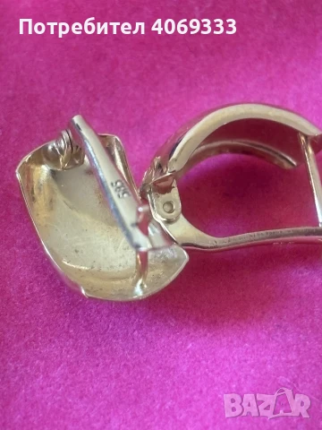 Златни обеци 1.64гр 14к, снимка 3 - Обеци - 50824818