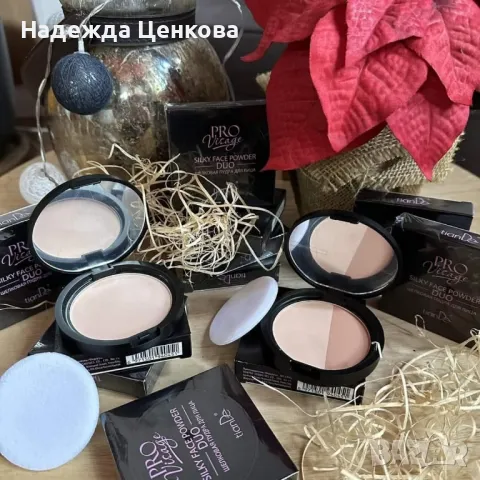 Копринена пудра за лице DUO‼️, снимка 1