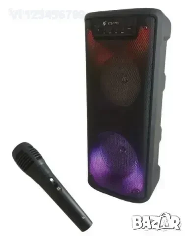 Bluetooth Тонколона Модел-1713 2х6,5 inch, снимка 2 - Тонколони - 50784939