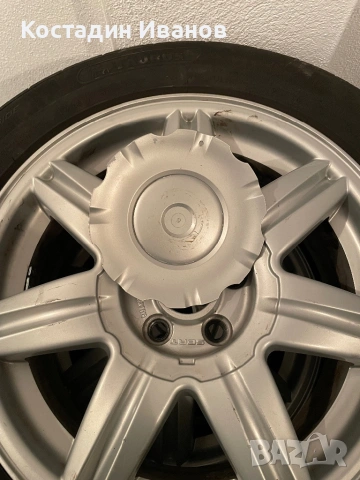 Джанти с летни гуми за сеат 5х100 16-ки, снимка 6 - Гуми и джанти - 54014297