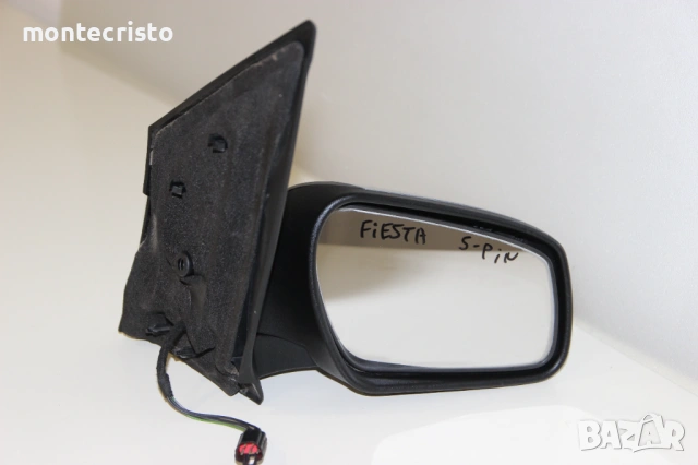 Дясно електрическо огледало Ford Fiesta MK6 (2006-2008г.) 5 пина Сив Сиво Форд Фиеста