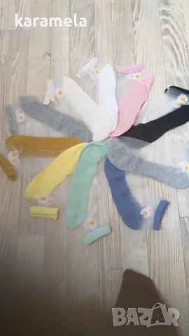 10бр.красиви тънки чорапки