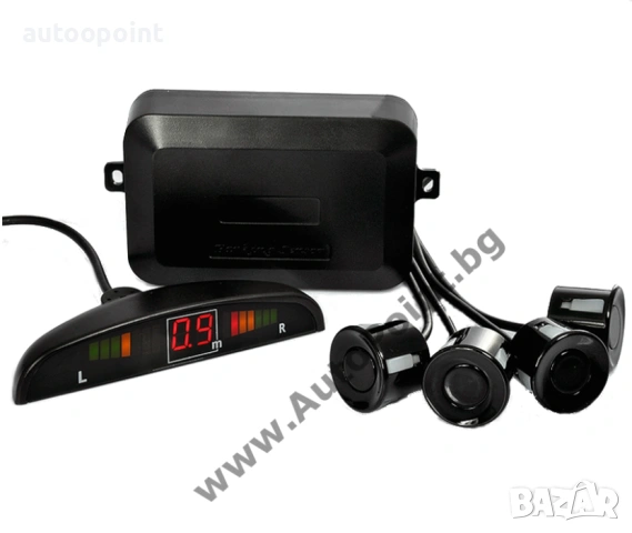 Парктроник с LED дисплей  - Черни или Сиви датчици 