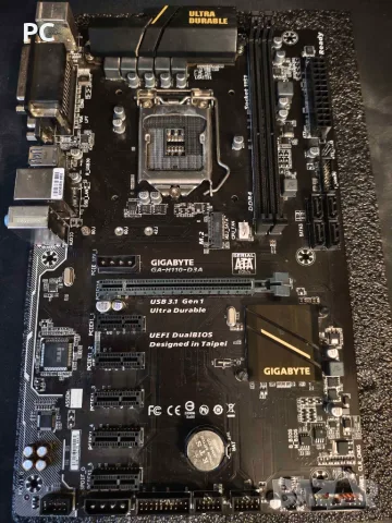 Дънна платка Gigabyte GA-H110-D3A 1151 / опция процесор/ RAM