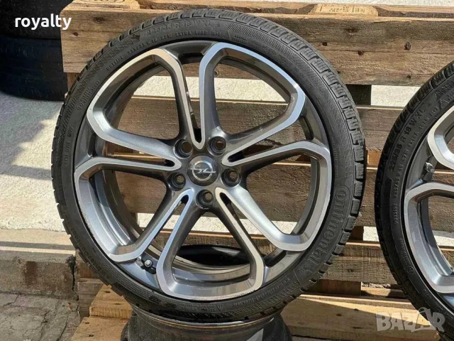 5х110 18 Цола Opel Adam Astra Corsa OPC ЕТ 47 J 7.5 Цо 65.1 Гуми 225 35 18 Continental 0222/1716 Под, снимка 5 - Аксесоари и консумативи - 54010662