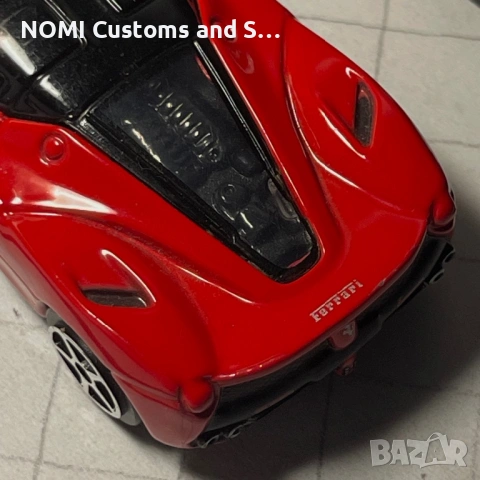 Колекционерски модели Ferrari 1:64 на Burago, снимка 9 - Коли, камиони, мотори, писти - 53139159