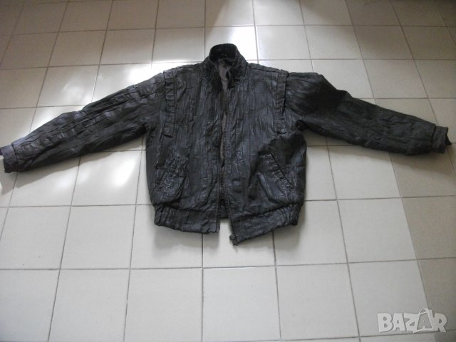 Рокерско кожено яке ,уникален модел, снимка 1