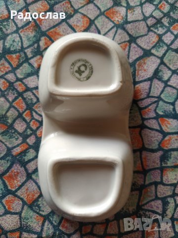 стара порцеланова солница, снимка 2 - Други - 40001327