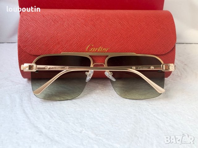 Cartier 2023 висок клас слънчеви очила Мъжки Дамски слънчеви 3 цвята, снимка 11 - Слънчеви и диоптрични очила - 40515443