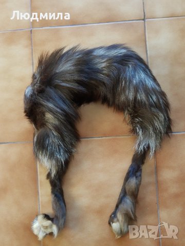 Яка от естествен косъм ПОСЛЕДНА БРОЙКА, снимка 2 - Шалове - 38806096