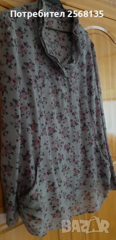 Уникален СЕТ 3 Части–Сако Лен+Панталон Лен+Туника Памук–заедно и поотд, снимка 5 - Костюми - 38359490