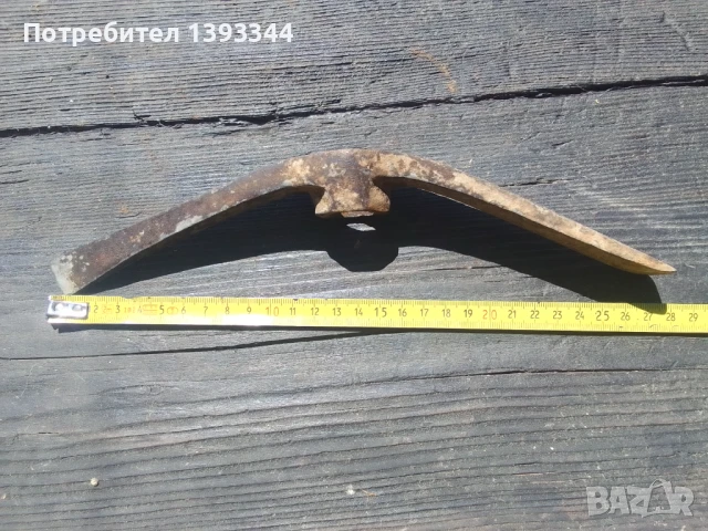 Старинен инструмент, Малка кирка, снимка 2 - Антикварни и старинни предмети - 51389858