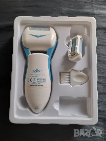 Епилатор BRAUN и електрическа пила за пети, снимка 11 - Епилатори - 46323671