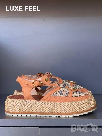 MIU MIU ⚜️Дамски Сандали , снимка 5 - Сандали - 54357617