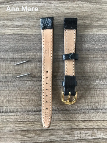 Кожена каишка за дамски часовник, снимка 2 - Каишки за часовници - 35240890