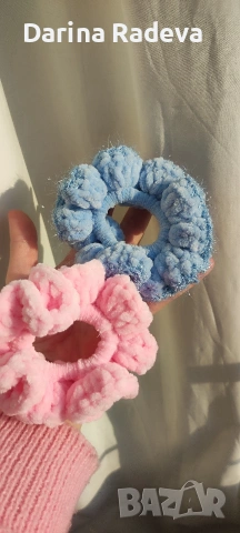 Пухени Скрънчита , снимка 8 - Шноли, диадеми, ленти - 52309234