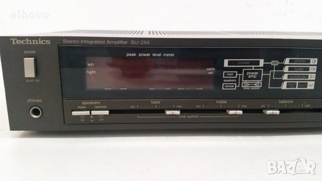 Стерео усилвател Technics SU-Z55 -1, снимка 11 - Ресийвъри, усилватели, смесителни пултове - 29748985