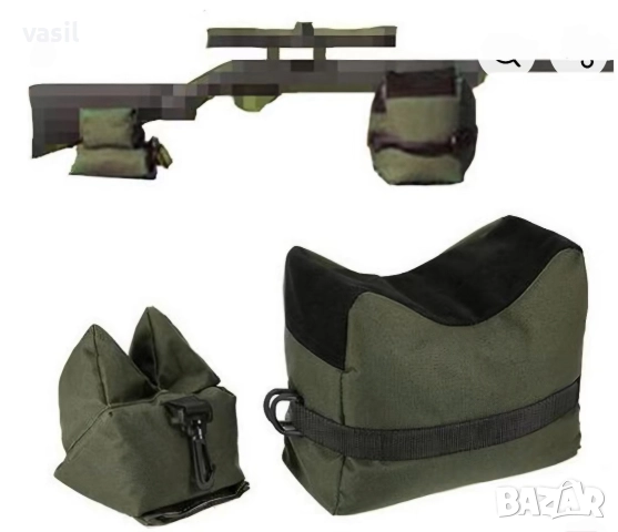 Комплект стрелкови торбички — напълнени плътно с гумени гранули, снимка 3 - Оборудване и аксесоари за оръжия - 52578226